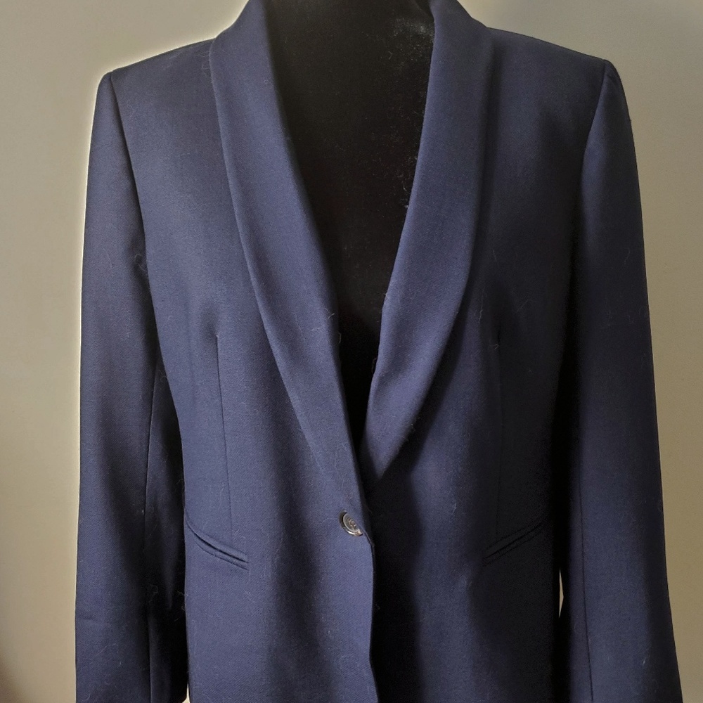 J.Crew navy wool blazer